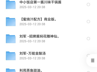 海•36套快手小黄车价值3480的酒店内部小车餐饮配方